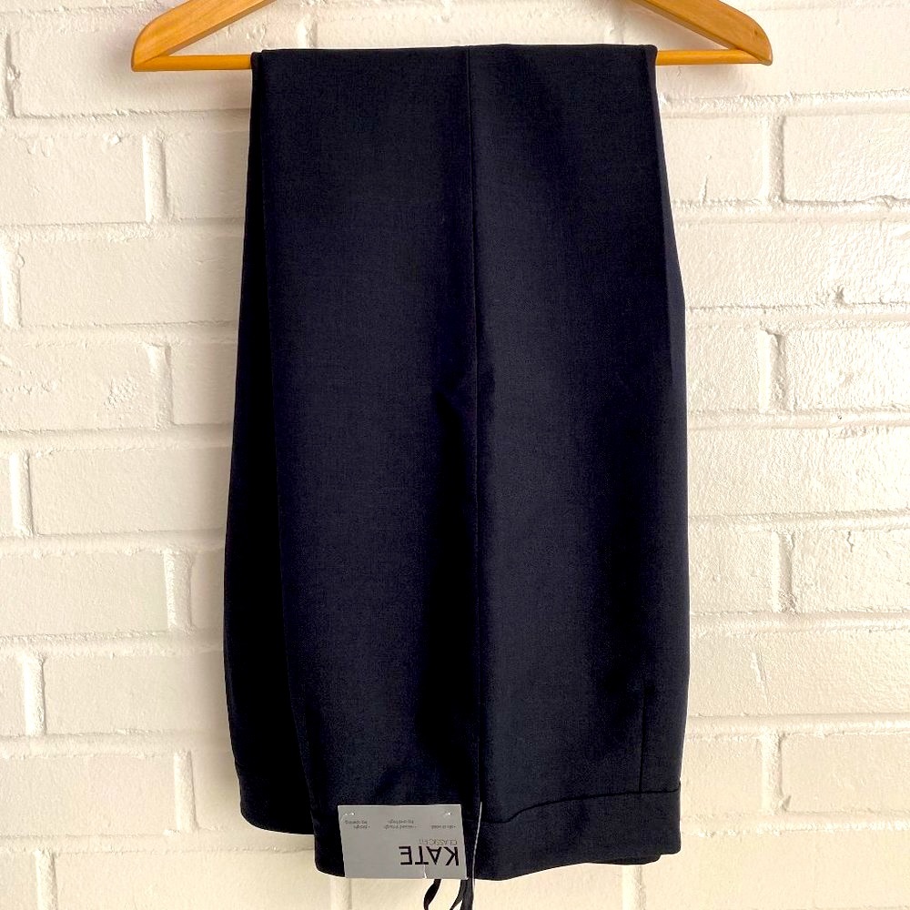 NWT Kasper Kate Classic Fit Navy Dress Pants